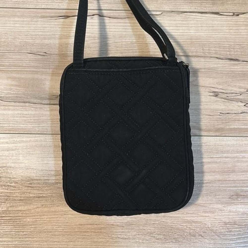 Vera Bradley Black Quilted Mini Hipster - Picture 5 of 6